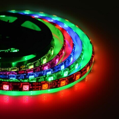 BANDA LED WS2812 DIGITAL PIXEL 5050 RGB 60D-5V / IP65